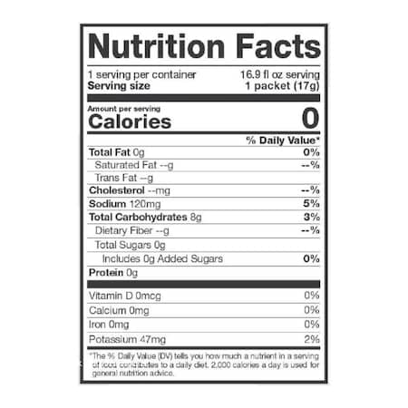 Shield Zero Shield Zero Calorie, Zero Sugar Electrolyte Hydration, Powder Single, Lemonade, 100PK Z2-01-01-100-LM